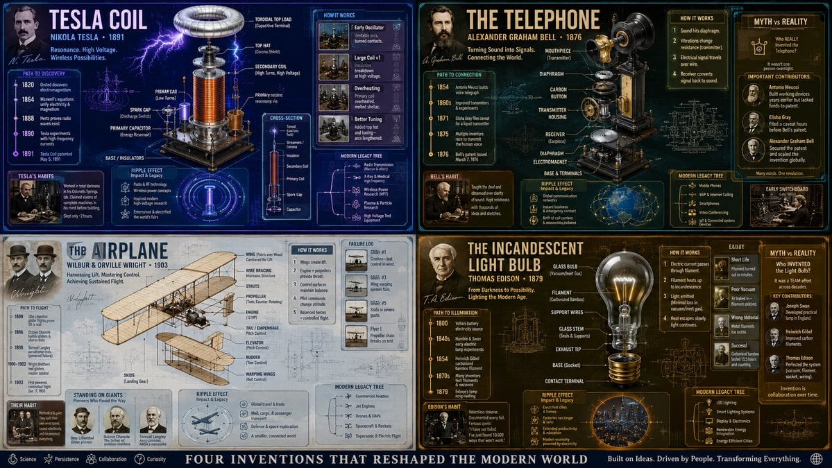 Exploded View Invention Infographic