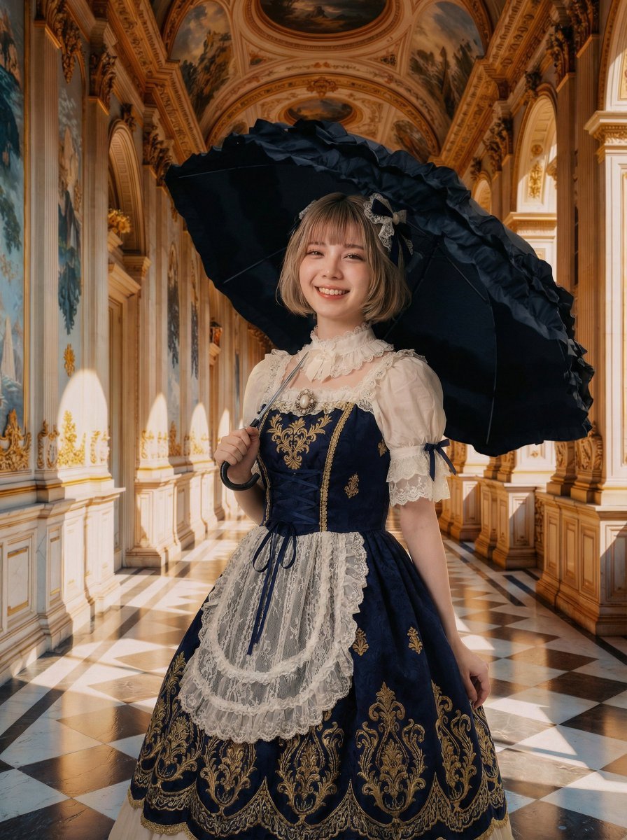 Professional Portrait Photo Shoot with Props and Palace Background