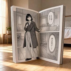 Manga Book Escape Storyboard