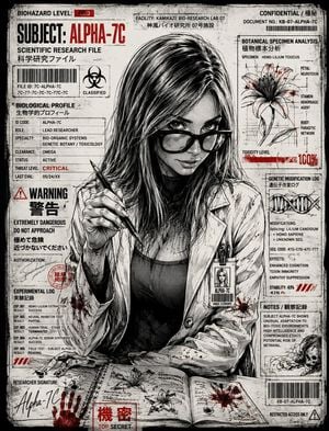 Biopunk Horror Manga Technical Dossier