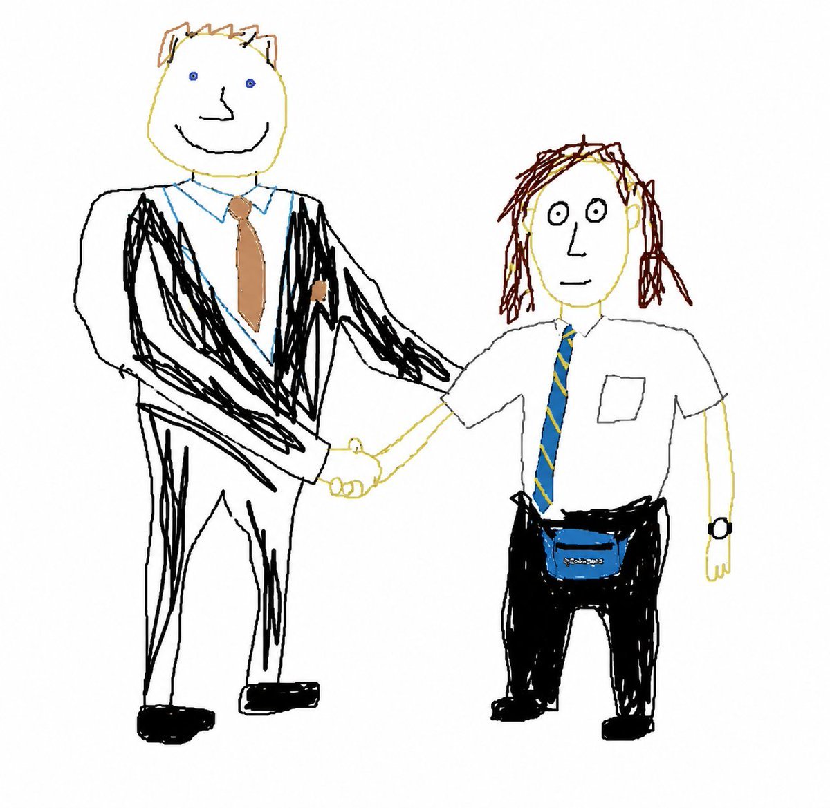 Broken Mouse MS Paint Recreation
