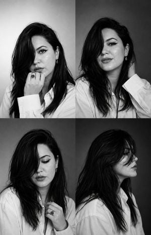 Fashion Casting Contact Sheet