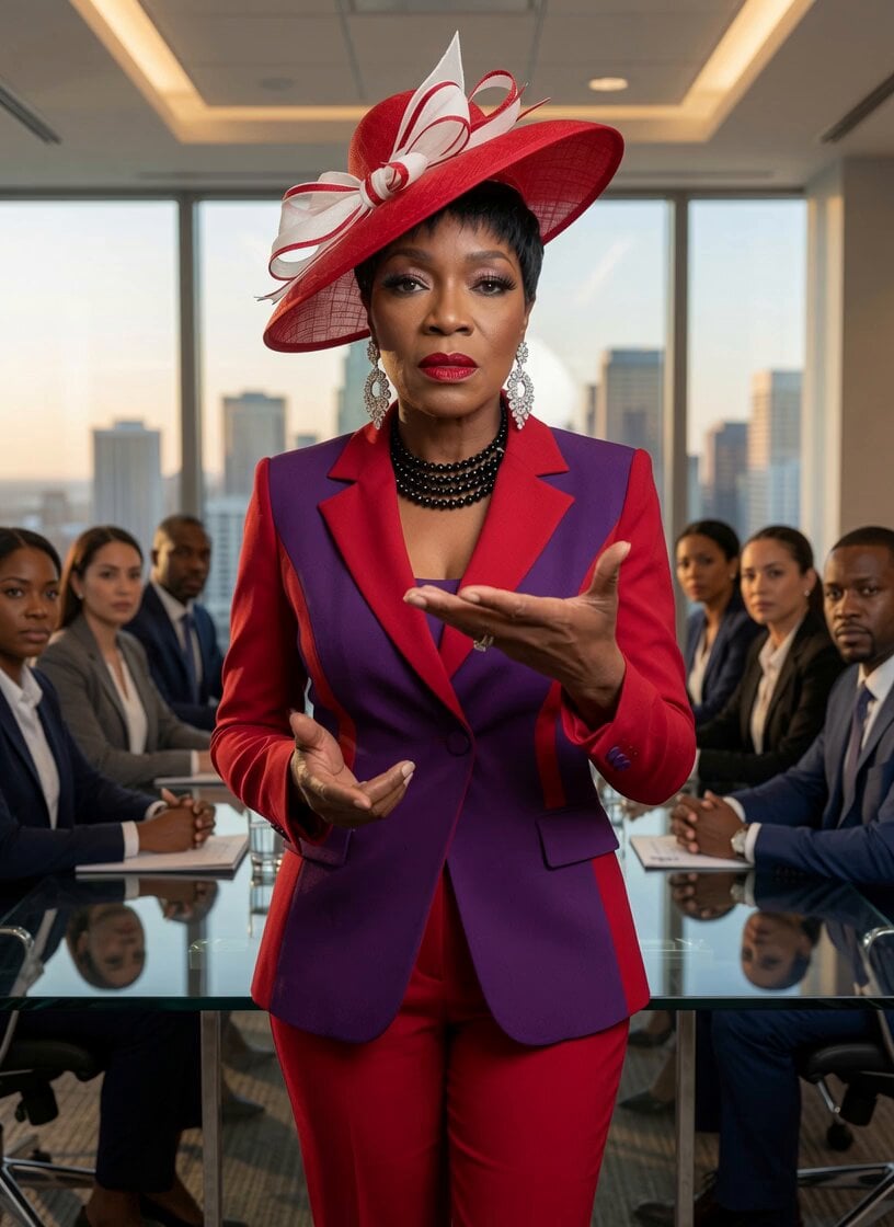 Professional Designer Suit Business Meeting
