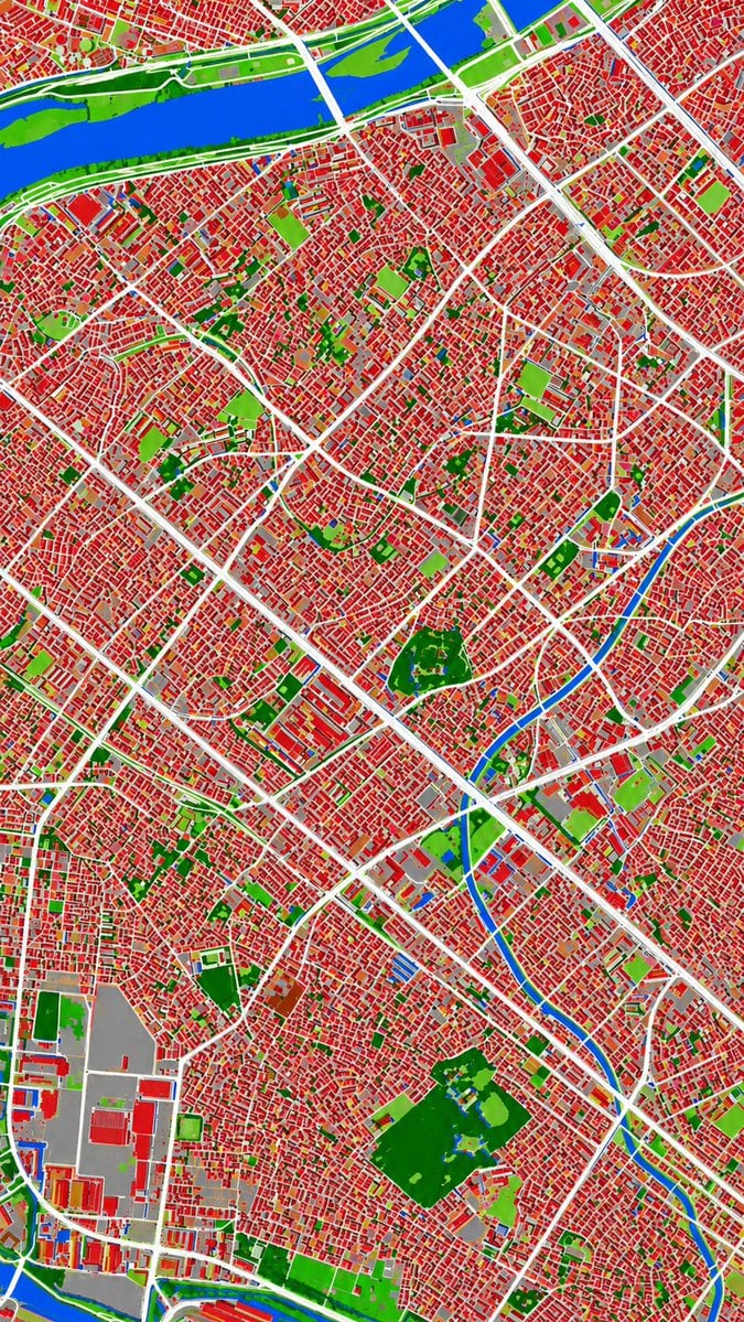 Aerial Photo to Land-Cover Map