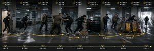 Underground Parking Chase Storyboard