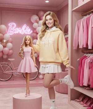 Barbie Boutique Fashion Portrait