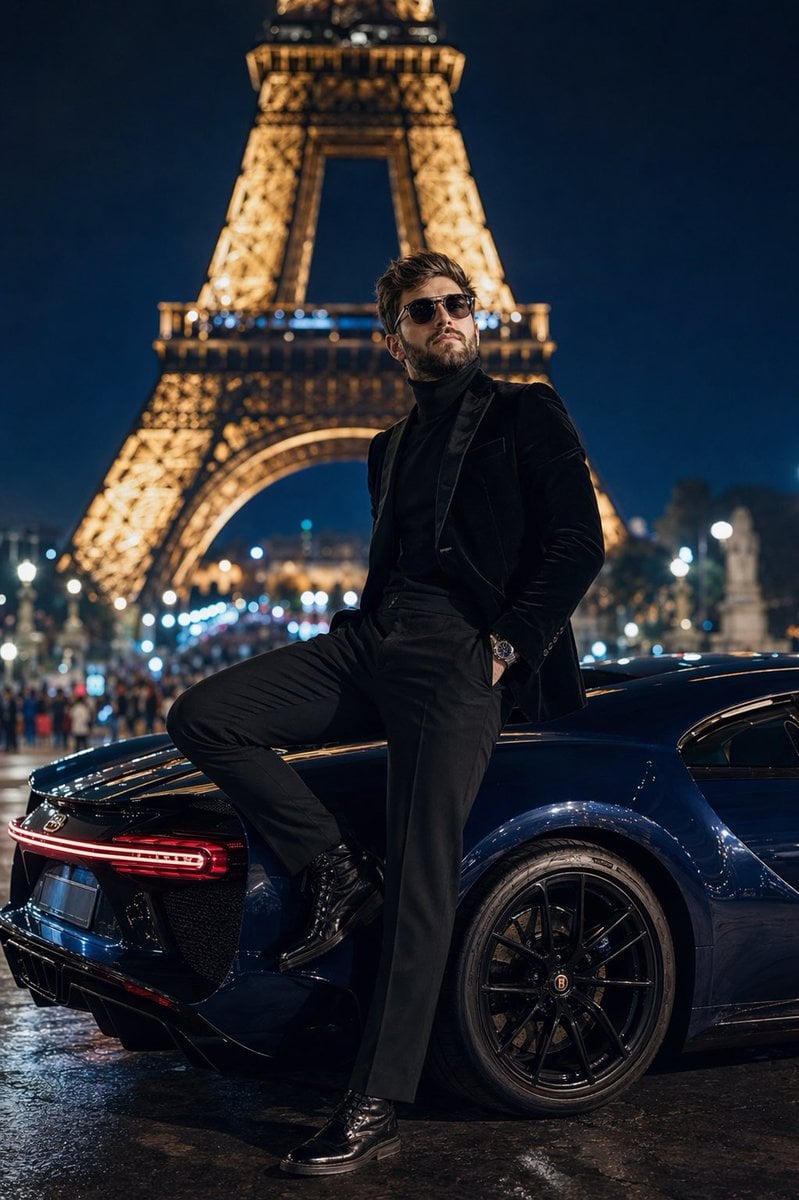 Cinematic Paris Fashion Shot