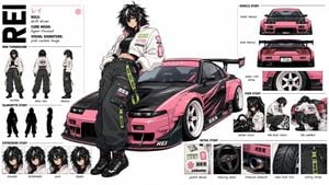 Modern Fashion Character Concept Art