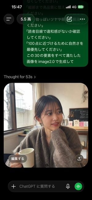 Natural Social Media Style Photo Prompt