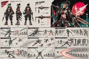 Cyberpunk Samurai Character Sheet