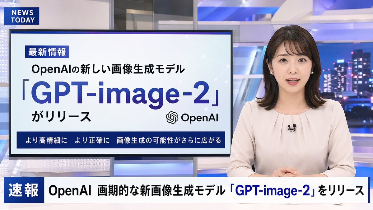 Japanese News Broadcast Mockup