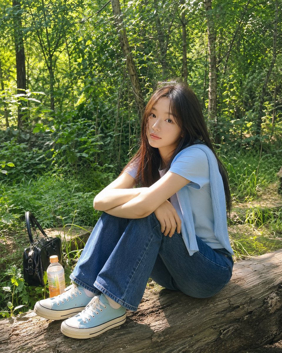 Summer Forest Lifestyle Portrait