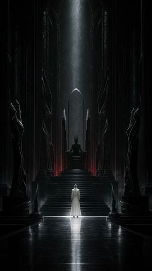 Dark Surrealist Shadow Throne Prompt