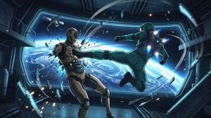 Orbital Station Zero-G Kick