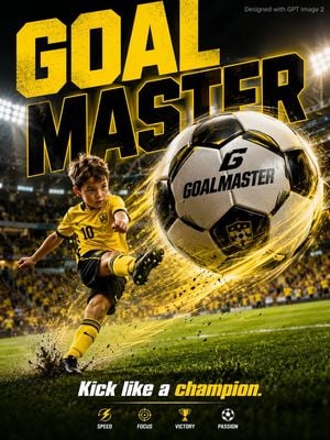 Vibrant Sports Advertisement Poster