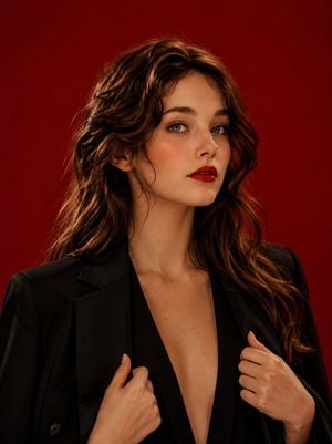 High Fashion Editorial Studio Portrait