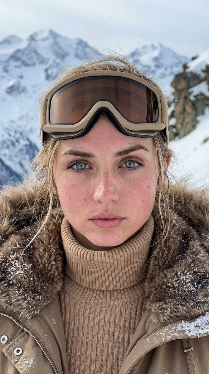 Cinematic Alpine Portrait