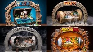 Manga Desktop Diorama Model Kit
