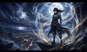Elite Anime Cinematic Warrior Aura