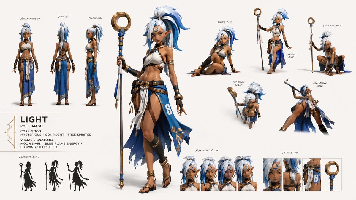 GPT Image 2 Fantasy Forest Ritual Storyboard