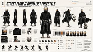 Futuristic Scout Turnaround Sheet
