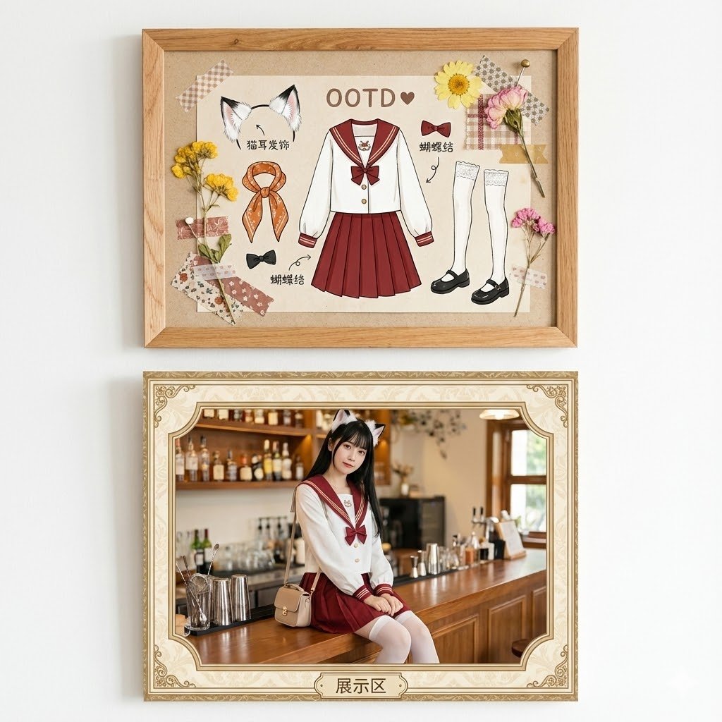 Kawaii Fashion Display Replication