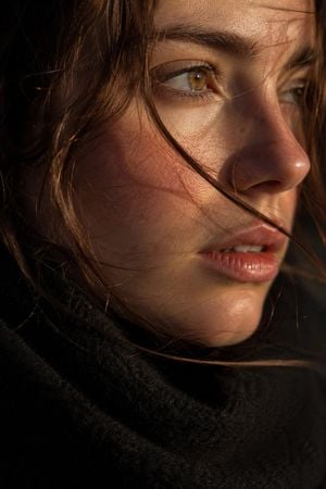 Golden Hour Close-Up Portrait