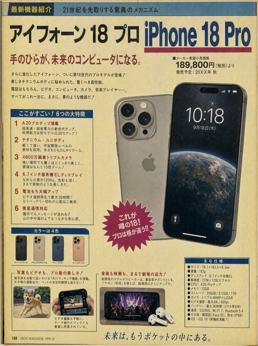 Retro Japanese Tech Magazine Layout