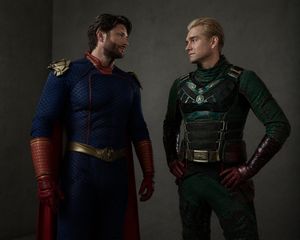 Superhero Costume Swap Portrait