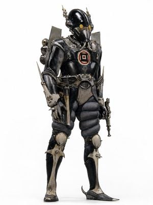 Photorealistic Jodorowsky Dune Soldier