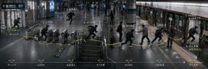 Subway Escape Storyboard Route