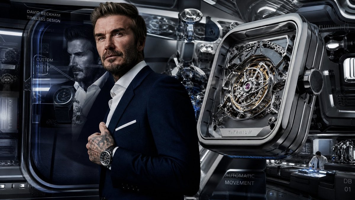 Futuristic Luxury Watch Ad