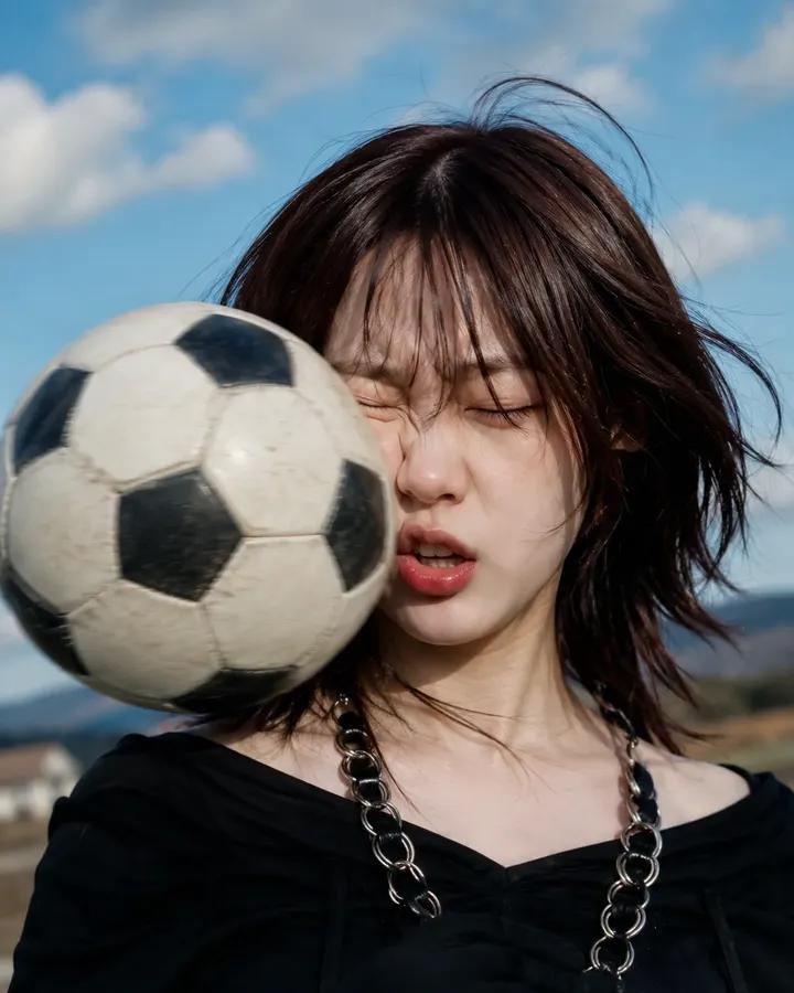 Soccer Ball Facial Impact Transformation