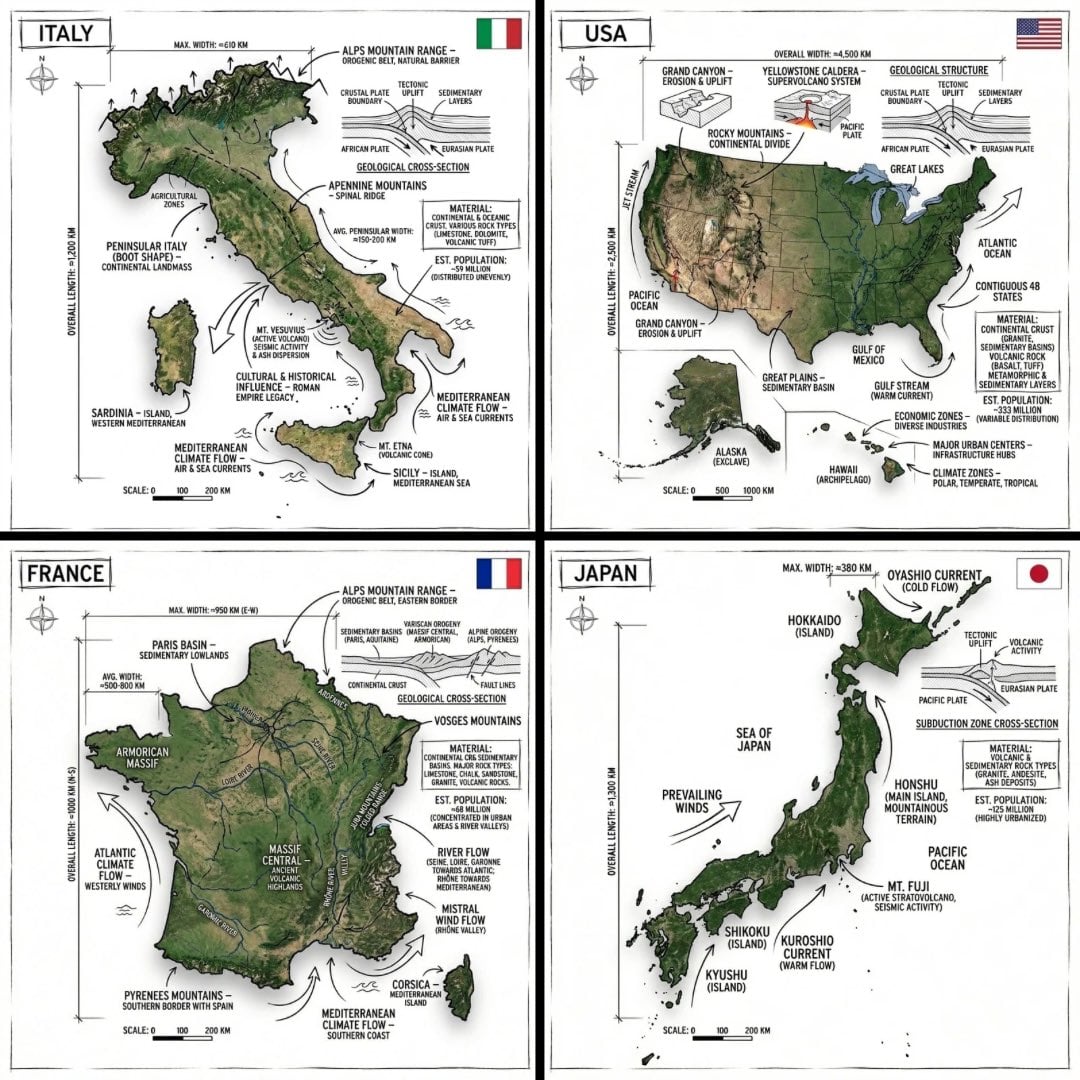 Infographic image combining a realistic photograph or photoreal render