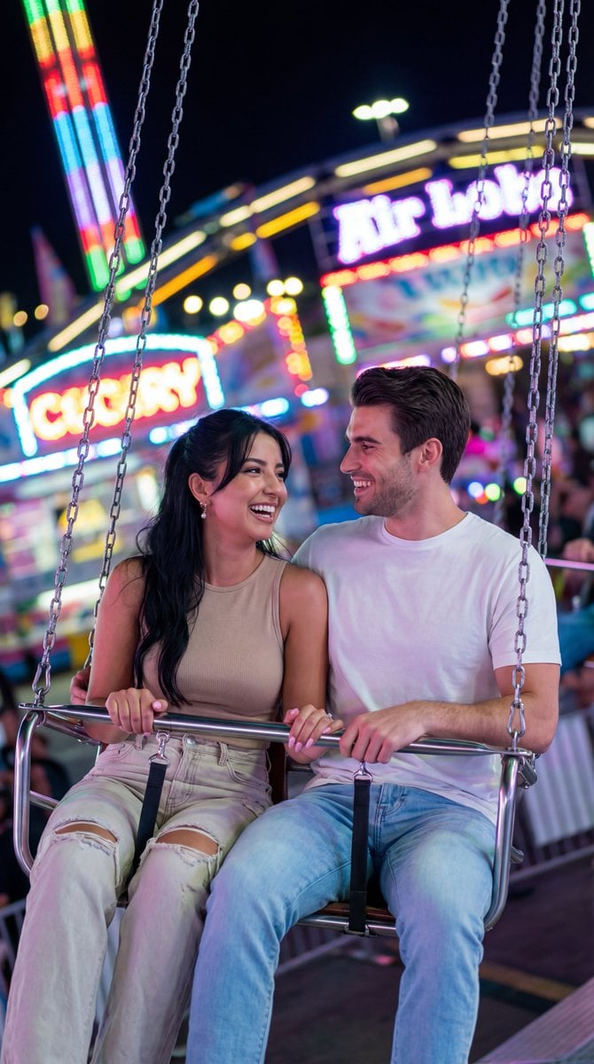 Nano Banana Pro Cinematic Night Romcom Ride Prompt