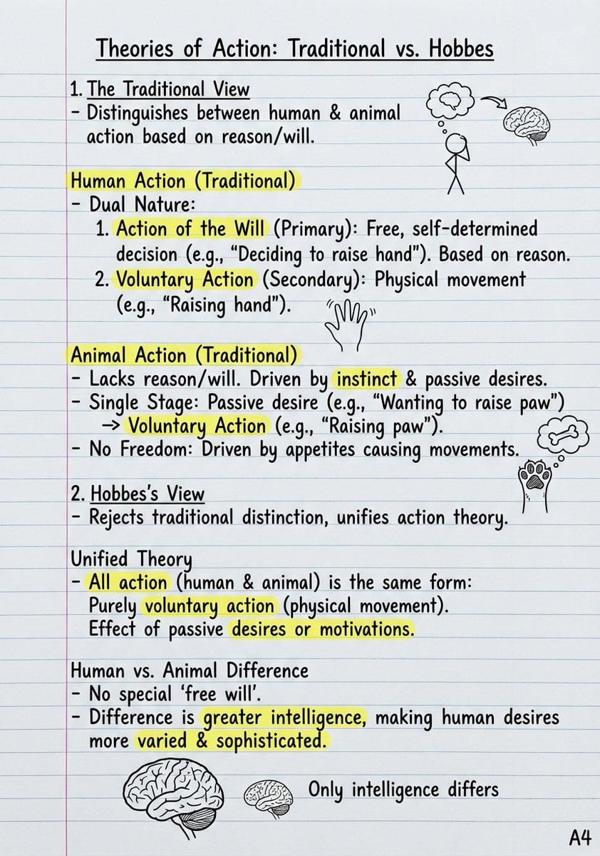 Handwritten Study Notes Generation
