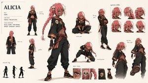 Action Combat Anime Storyboard