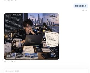 Chat-based persona visualization