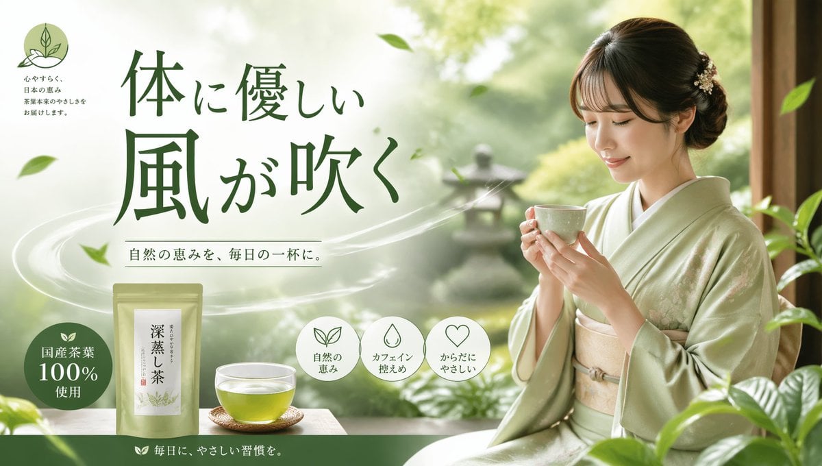 Tea Brand Product Advertisement Mockup