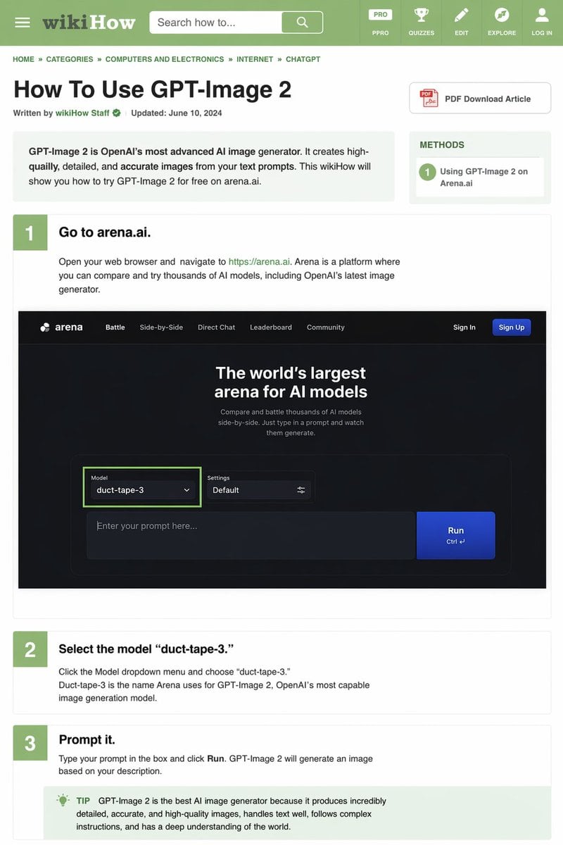 wikiHow Article Mockup
