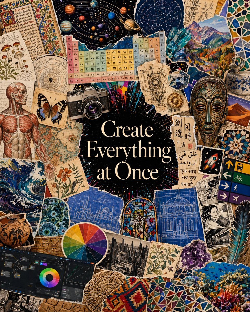 Maximalist Create Everything Poster