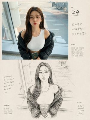 Airport Passport Artbook Page