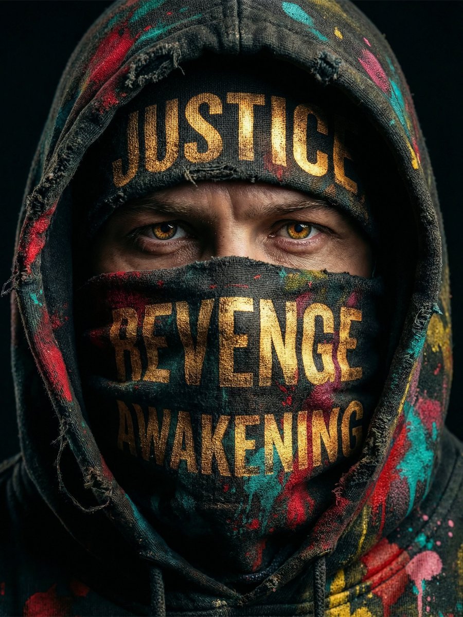 Noir Justice Revenge Awakening Portrait