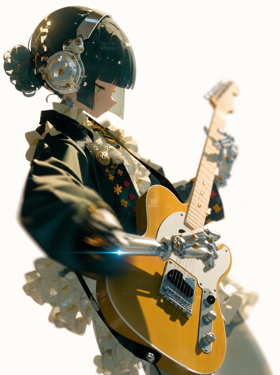Cyber Idol Guitarist Live Moment