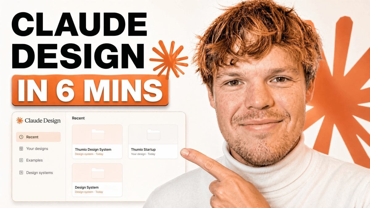 Tech Tutorial Thumbnail with UI Mockup