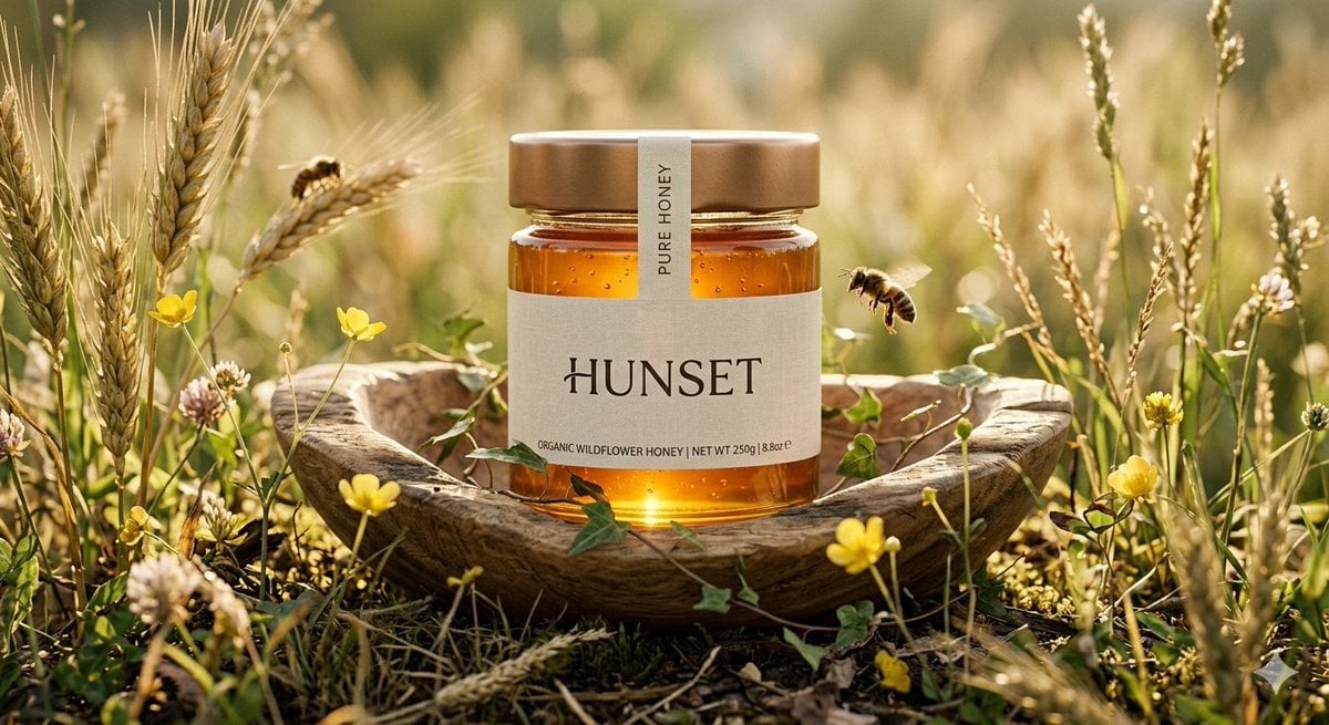 Ultra-Realistic Cinematic Honey Product Shot