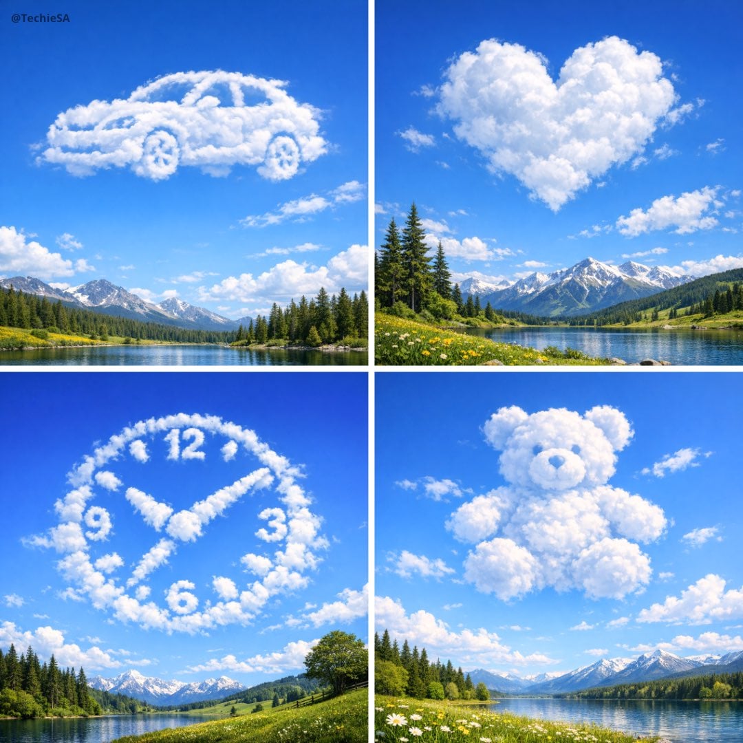Ultra-realistic sky scene where soft, natural cloud formations