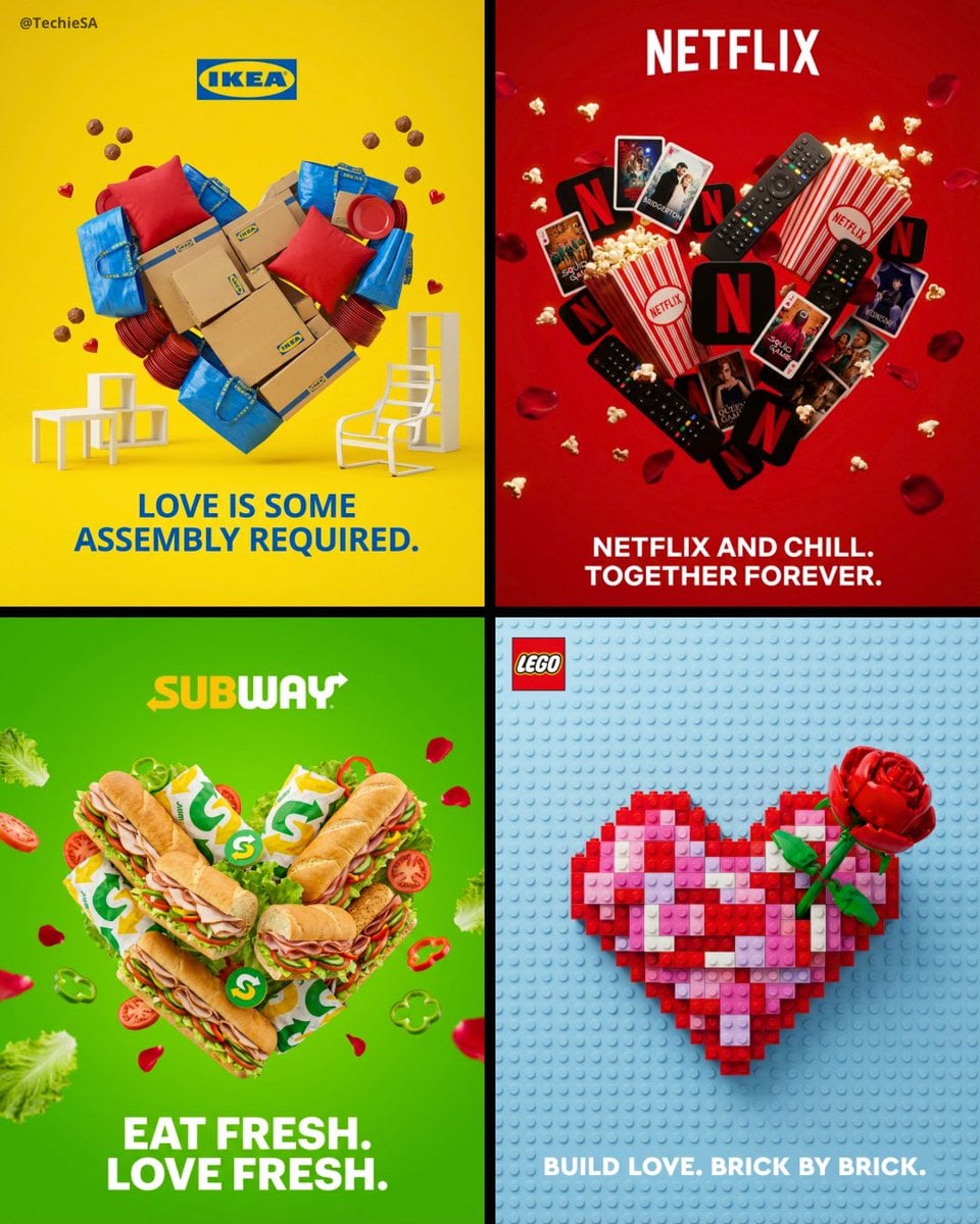 Professional Valentine s Day advertisement for in 4 5 aspect ratio