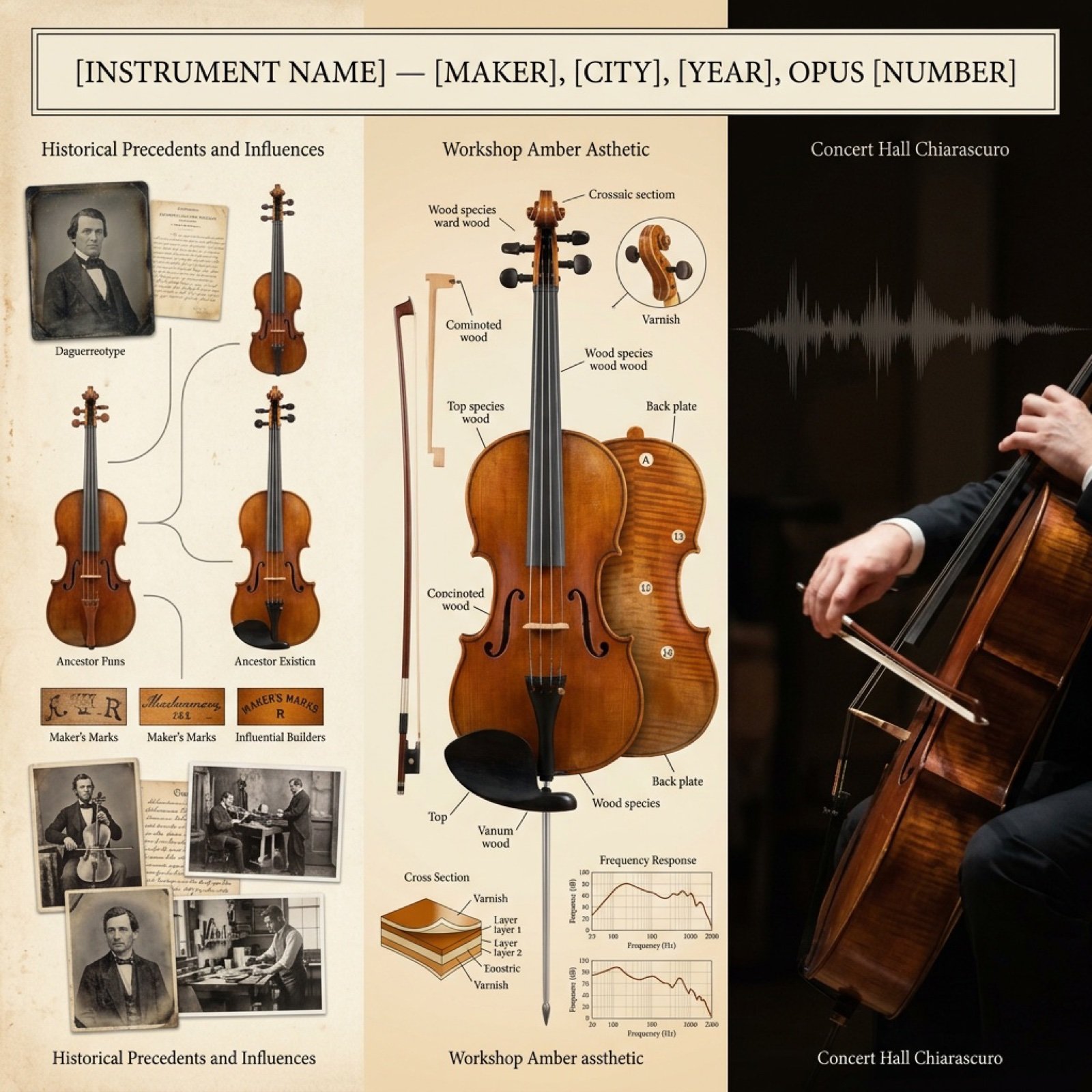 Instrument Genealogy and Exploded View Diagram
