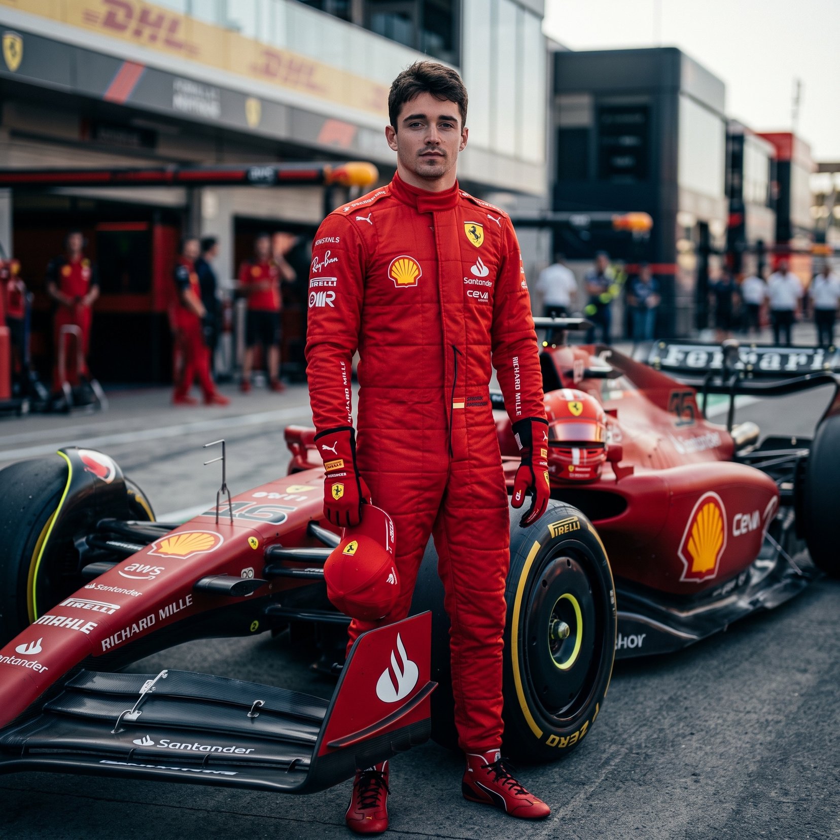 F1 Racing Portrait Prompt for Nano Banana Pro